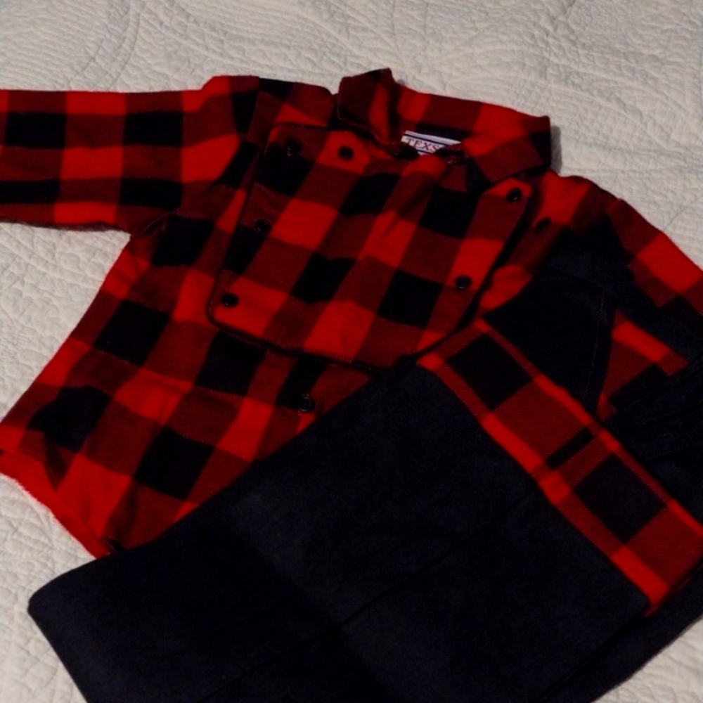 Texson Vintage Western Buffalo Plaid Shirt, Matching Jeans
